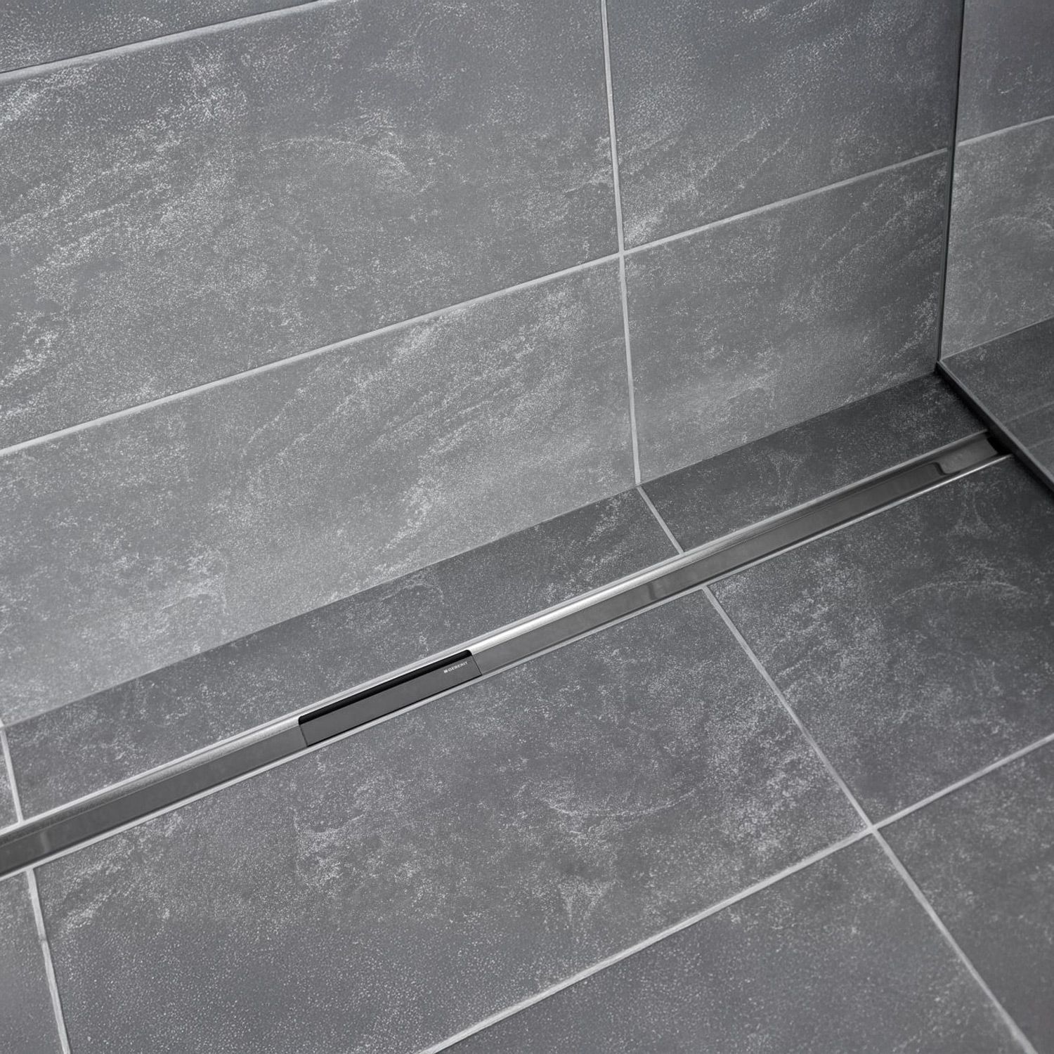 Geberit CleanLine 80 Duschrinne 130 cm, Duschabläufe, edelstahl gebürstet 154.441.KS.1