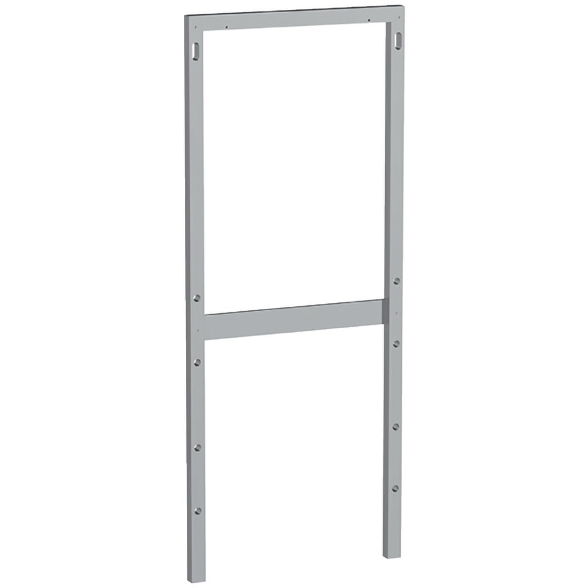 Geberit spacer frame 131011001 Raccord d'eau au milieu à l'arrière, aluminium poli 2