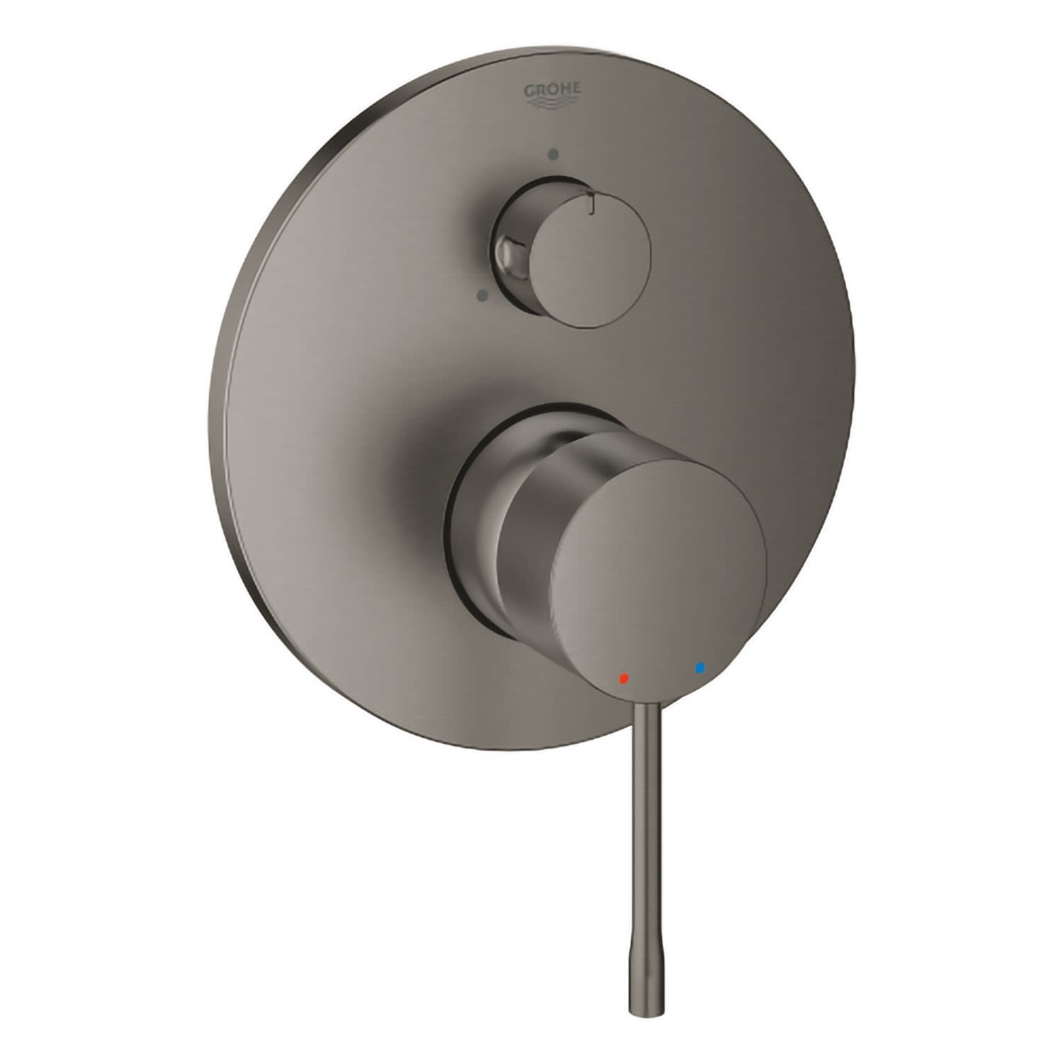 Grohe Essence Combinaison de baignoire monocommande 4 trous 25251A01 graphite dur 6