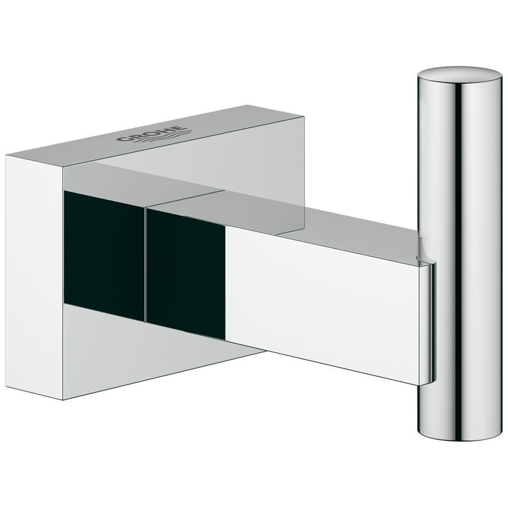 GROHE Essentials Cube Bademantelhaken 40511001, Accessoires, chrom