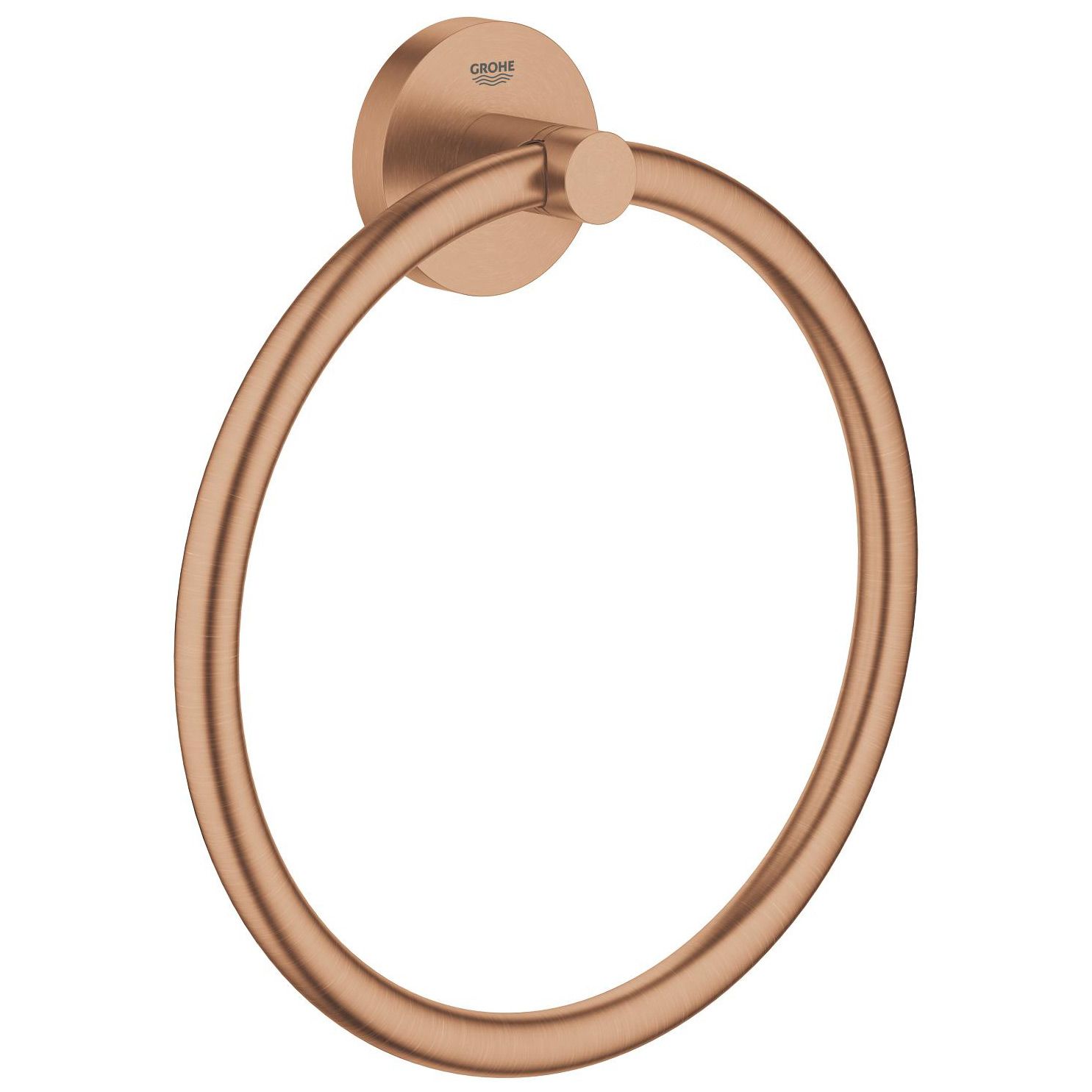 Grohe Essentials WC set de pinceaux 40374DL1 brushed warm sunset, modèle mural, fermeture dissimulée 3