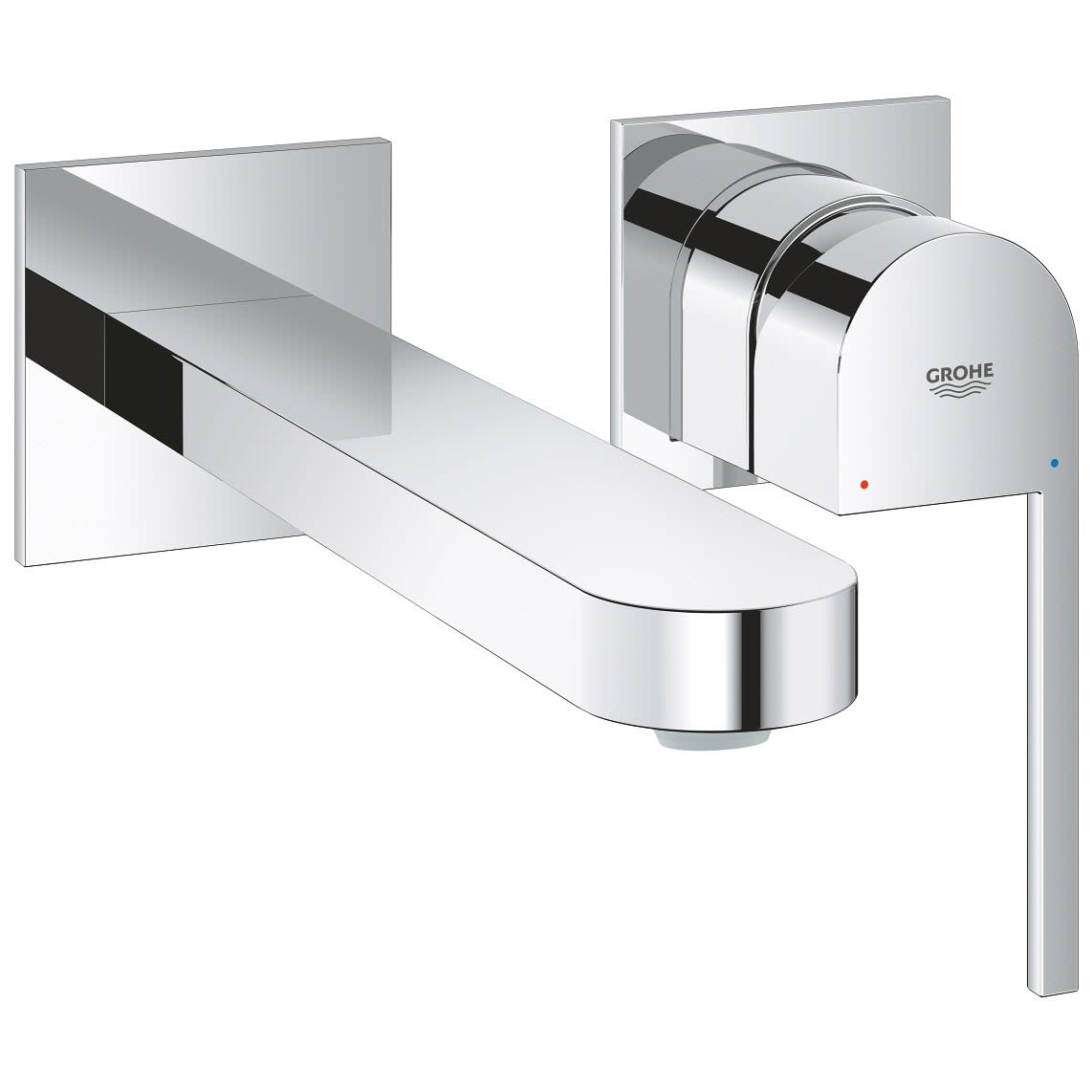 GROHE Plus 2-Loch-Waschtischbatterie, Ausladung 20,3 cm 29306003, Badarmaturen, chrom