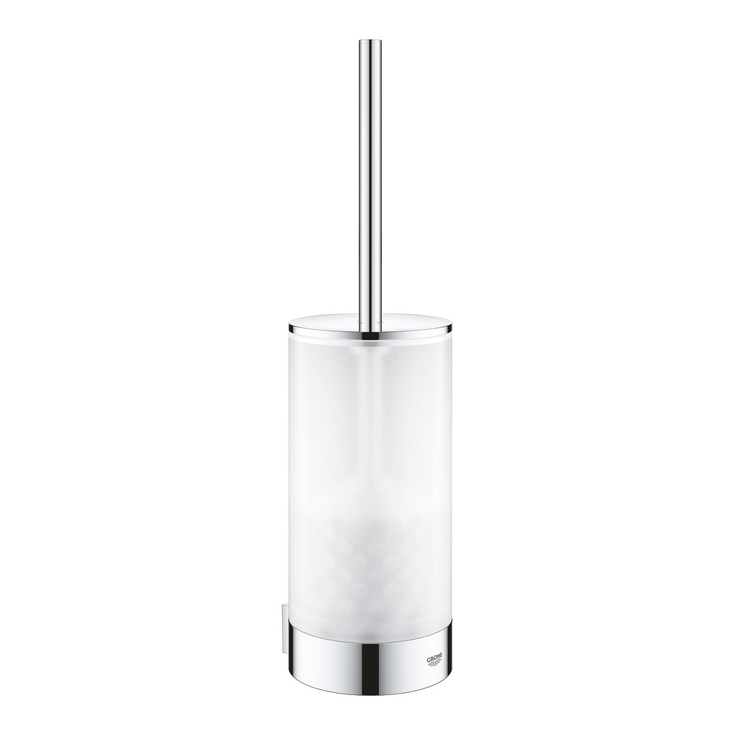 Grohe Selection WC 41076000 chrome, verre, fixation murale, fixation invisible 2