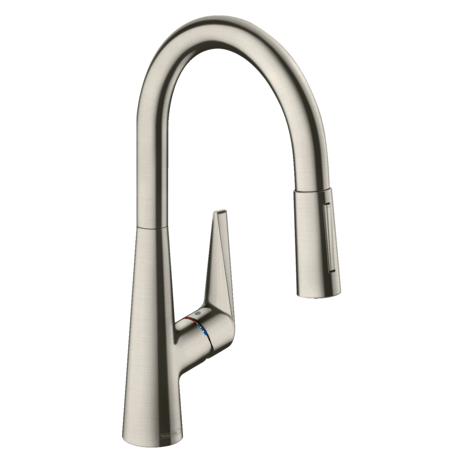 Hansgrohe Talis M51 M5116-H160 robinet de cuisine 73850800, aspect acier inoxydable, avec douchette extractible, sBox 3
