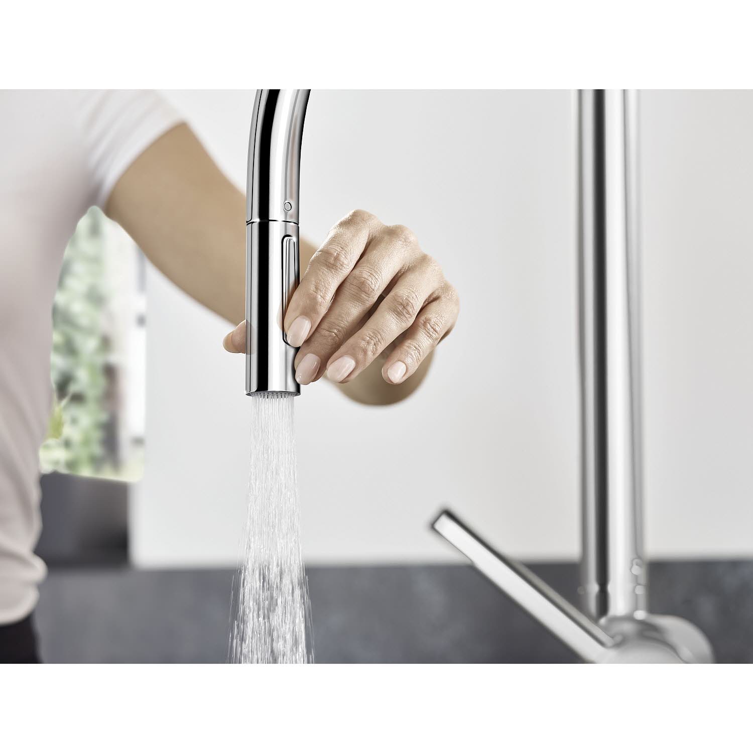 Hansgrohe Talis M54 mélangeur de cuisine 72801000 avec douchette extractible 2jet, sBox, chrome 3