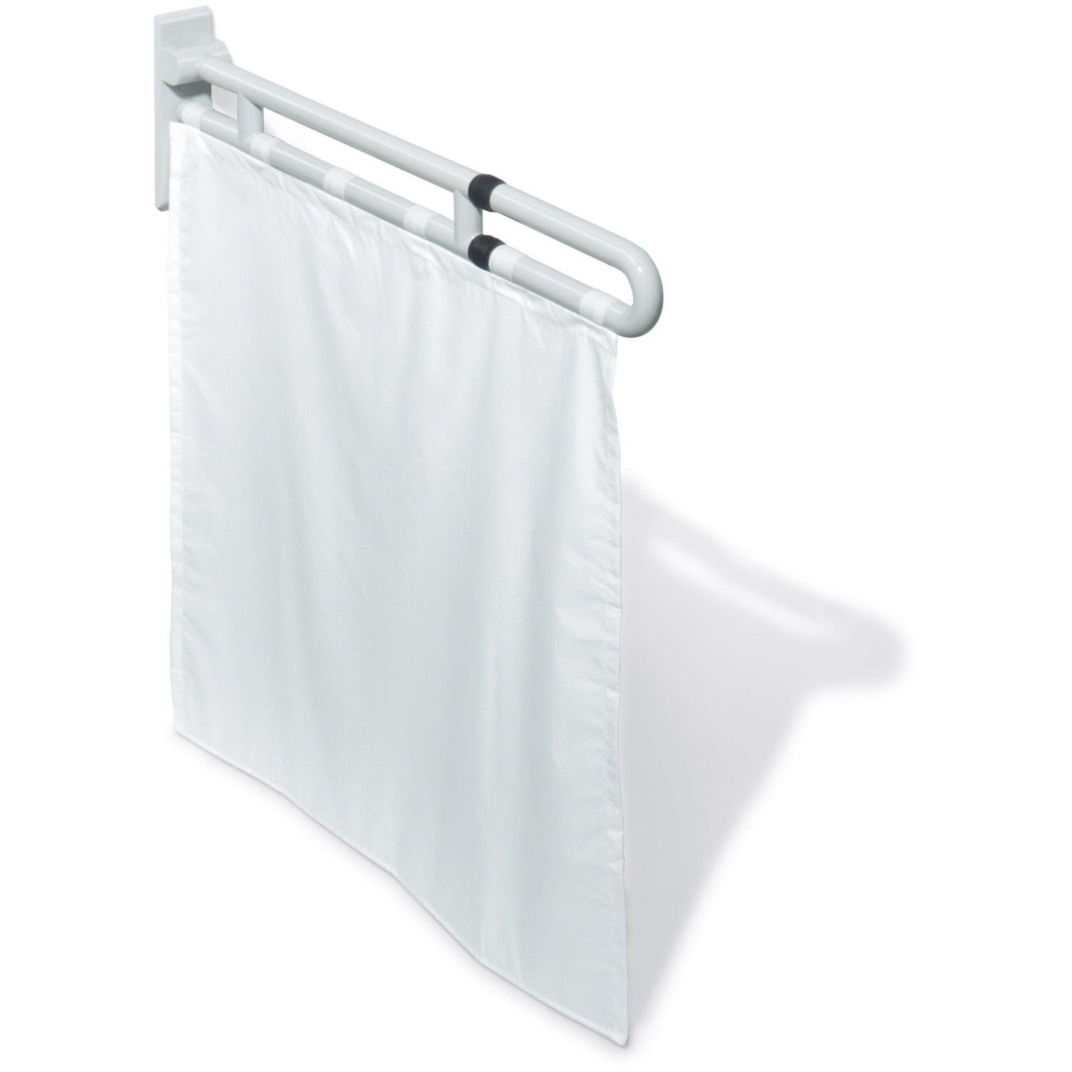 Hewi 801 Hewi éclaboussures de douche 801.52.1003099 décor blanc uni, ignifuge, blanc pur 2