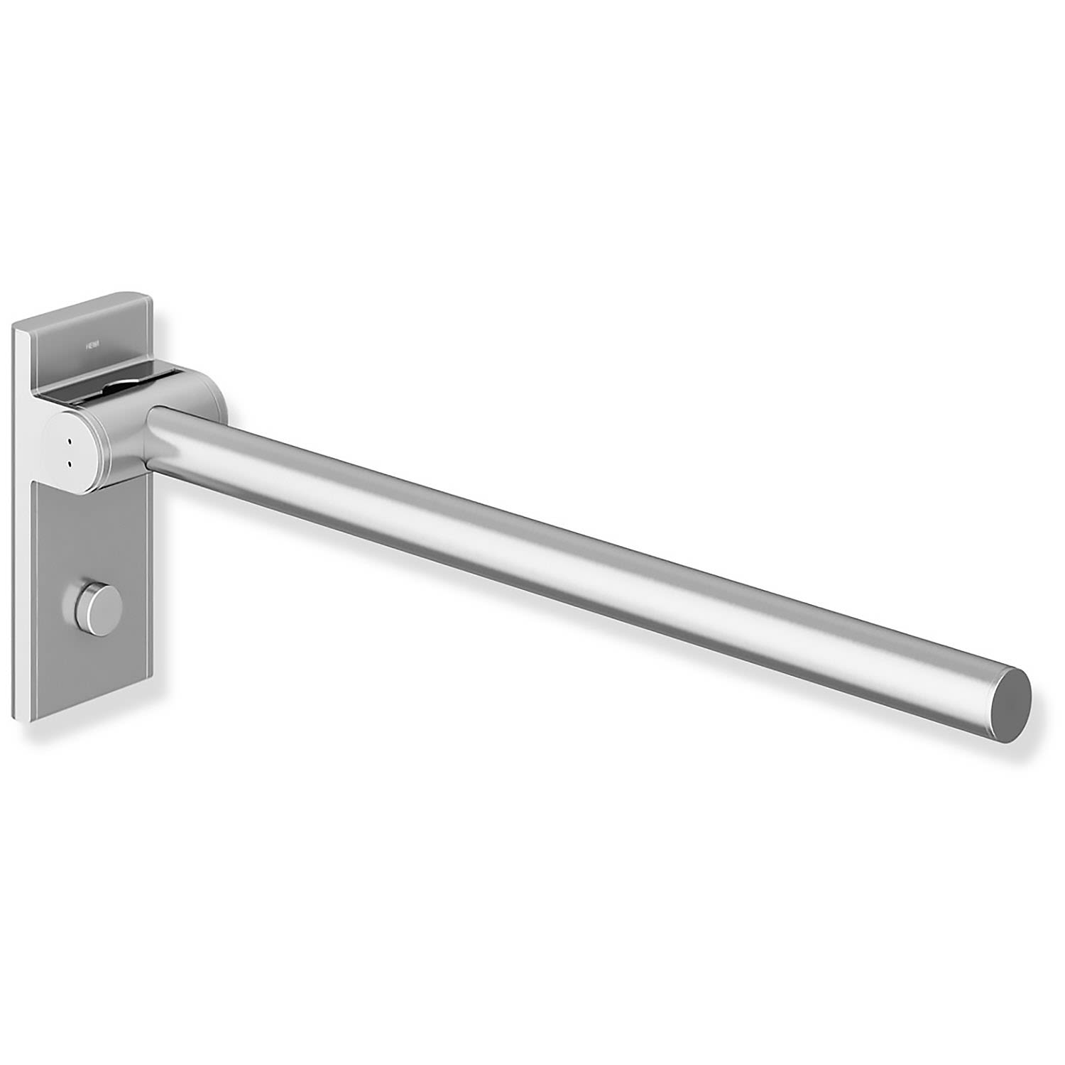 HEWI System 900 Stützklappgriff Mono Design A 900.50.10040, Accessoires, edelstahl matt geschliffen 900.50.100XA