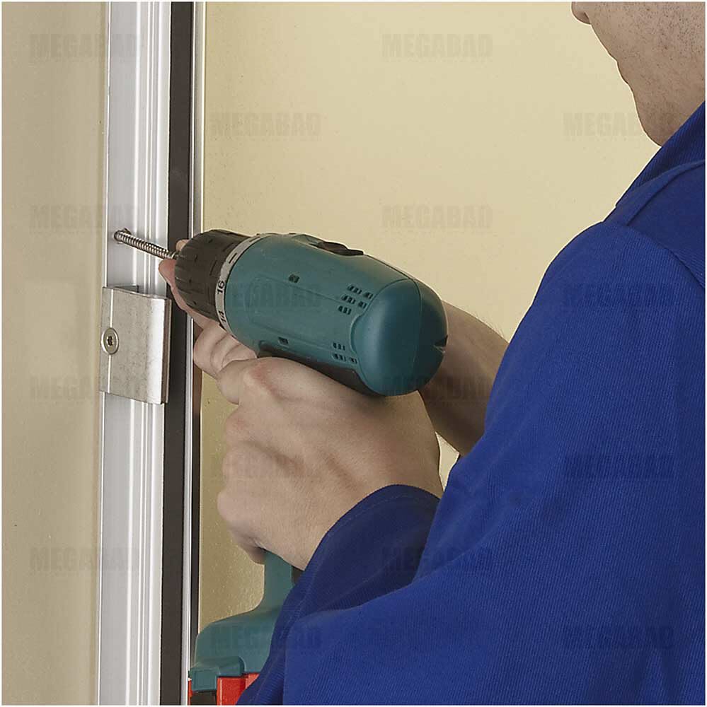 HSK Montage für Gleittür Eckeinstieg und Gleittür mit Seitenwand Übergröße, Duschkabinen, HSK-Solida-Montage-Gleittür-Eck-Übergröße,
