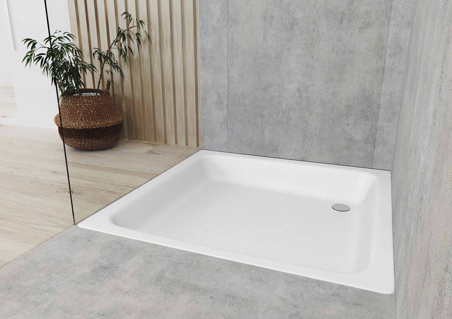 Receveur de douche Kaldewei SANIDUSCH 396 331100010001 90 x 90 cm, brillant, blanc alpin 2