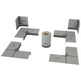 Kaldewei étanchéité étanche 689720490000 au ras du sol, set complet