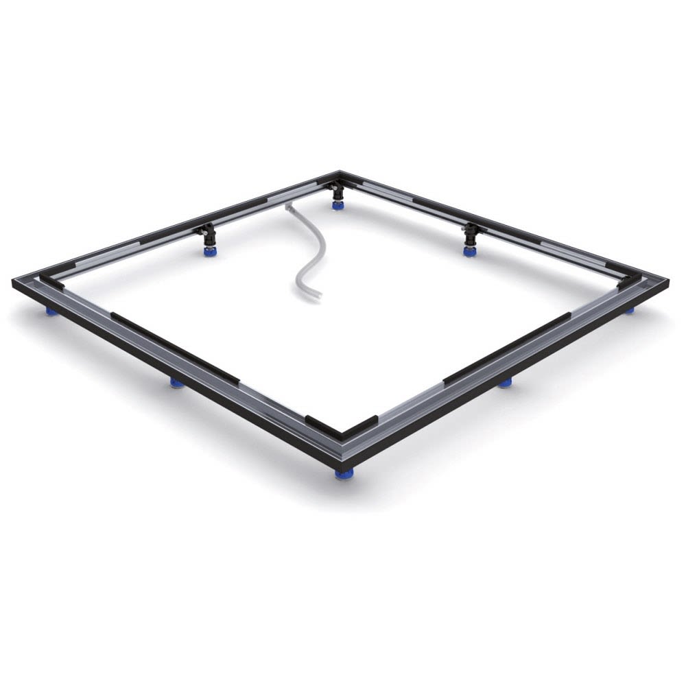 Kaldewei Einbausystemrahmen ESR Bodeneben 80 x 120 cm