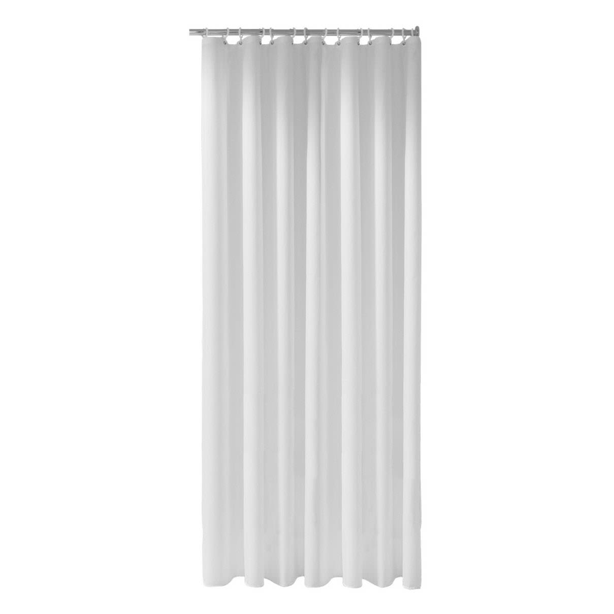 Keuco Plan uni rideau de douche 14944000110 140 x 200 cm, 8 œillets, blanc 2