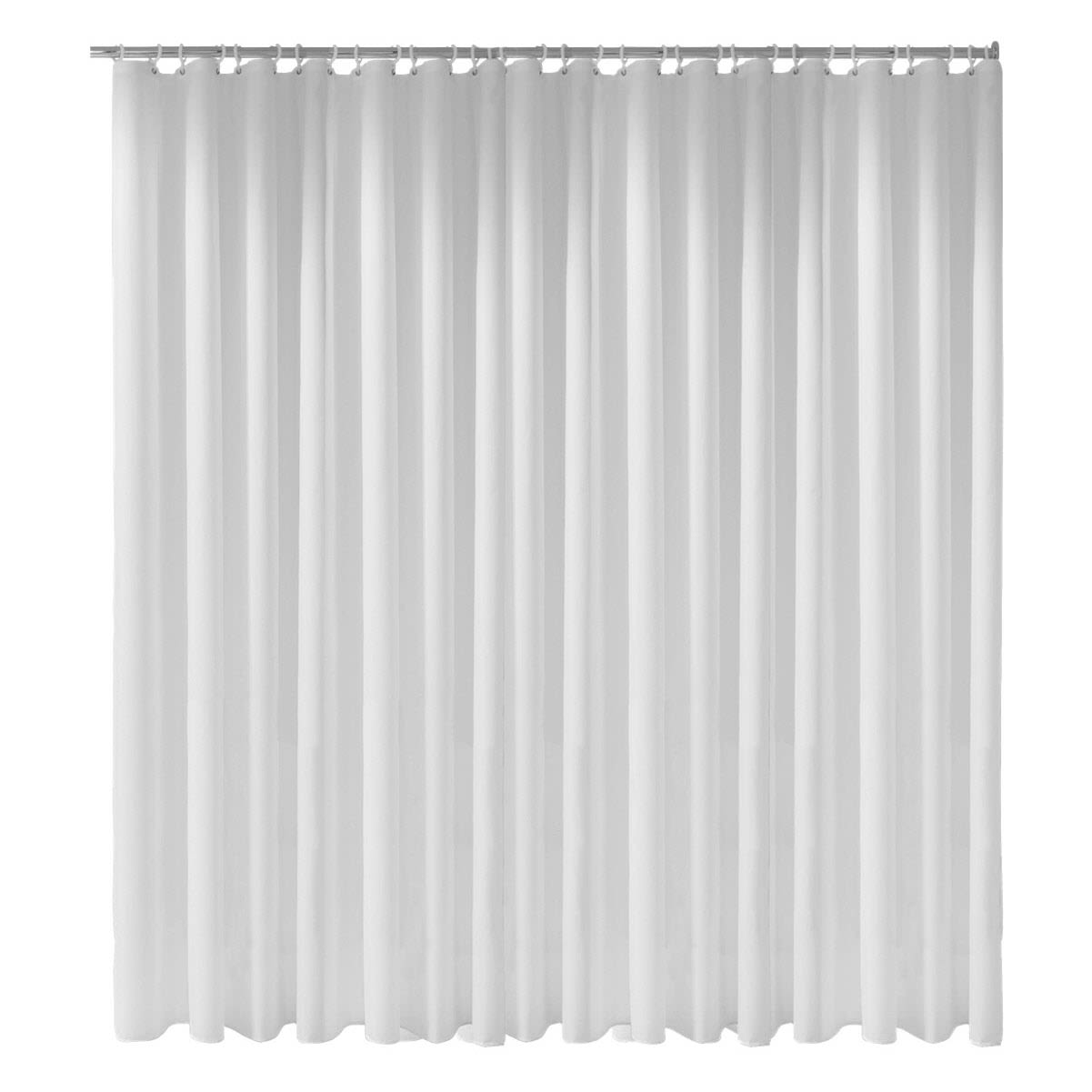 Keuco Plan uni rideau de douche 14944000130 300 x 200 cm, 16 œillets, blanc