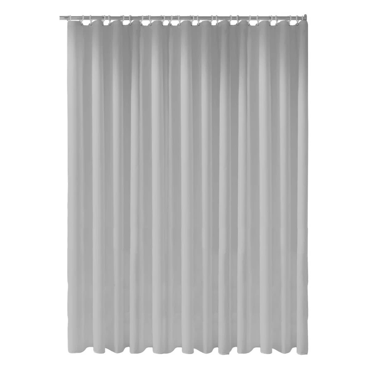 Keuco Plan Shower Curtain Light Gray 200x200 cm