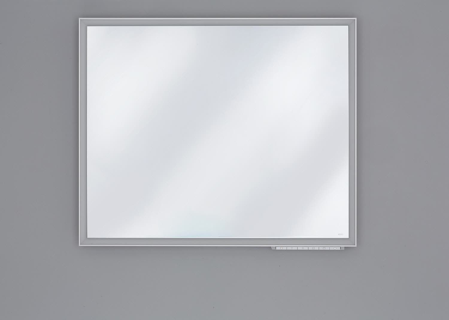 Keuco Royal Lumos miroir 14598171500 650x650x60mm, 48 + 41 watts, chauffe-miroir, anodisé argent 4