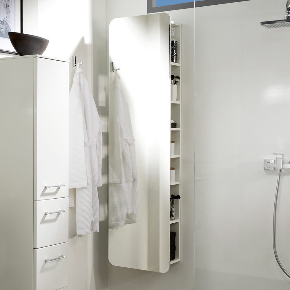 Pelipal Spiegelregal 45 x 20,5 x 168 cm e, Badmöbel, EM-SPR01-K401