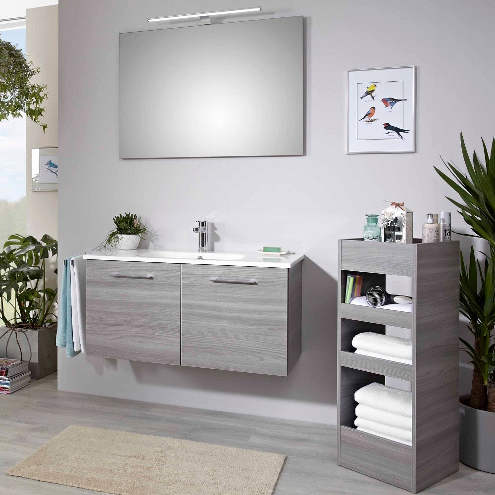 Pelipal Serie 6110 Surface-Mounted Mirror 60 cm with LED Top Light and Sensor Switch 2