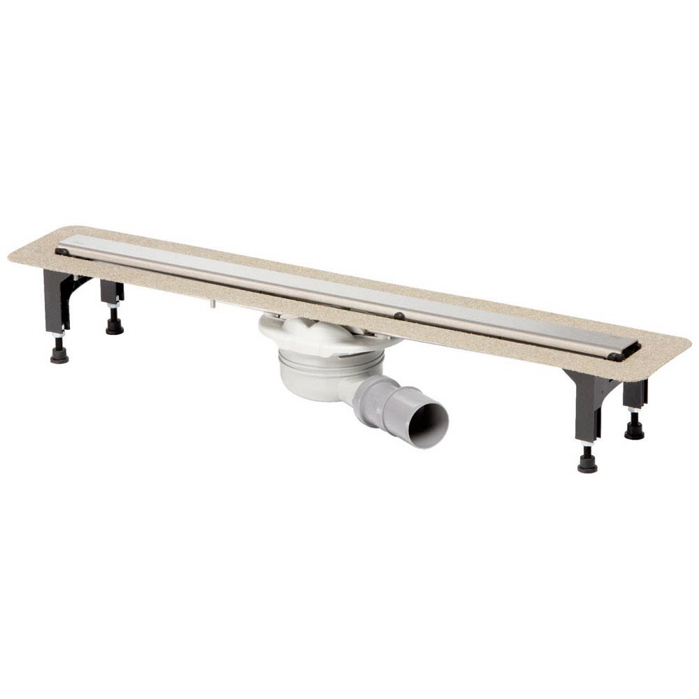 Viega Advantix Duschrinne 100 cm mit Advantix-Rost Visign ER10 753184, Duschabläufe,