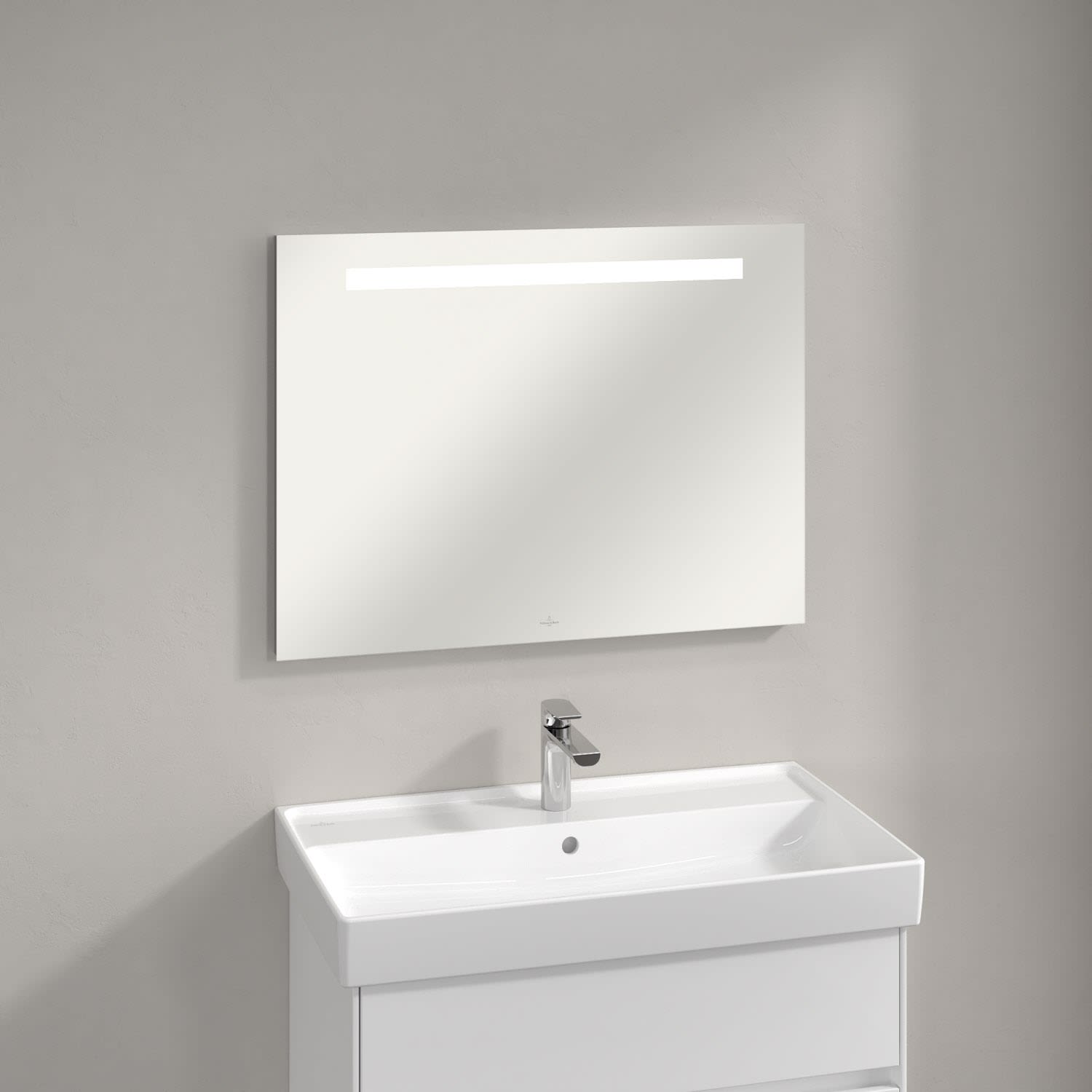 Villeroy und Boch Villeroy et Boch Plus à voir Miroir lumineux LED A430A500 80 x 60 x 3 cm, 10 W, pour commutation de pièce, IP44 3