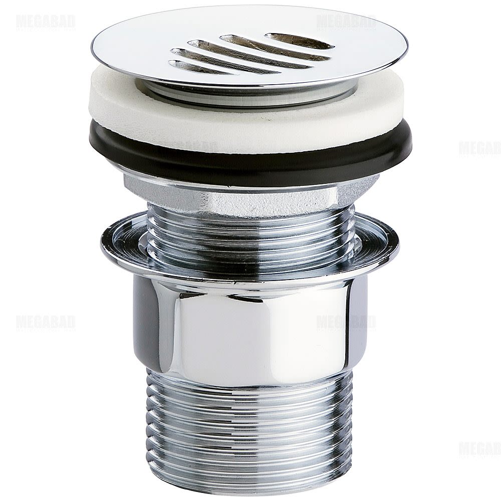 Villeroy & Boch nicht verschließbares Ventil 87985061, Montagezubehör, chrom