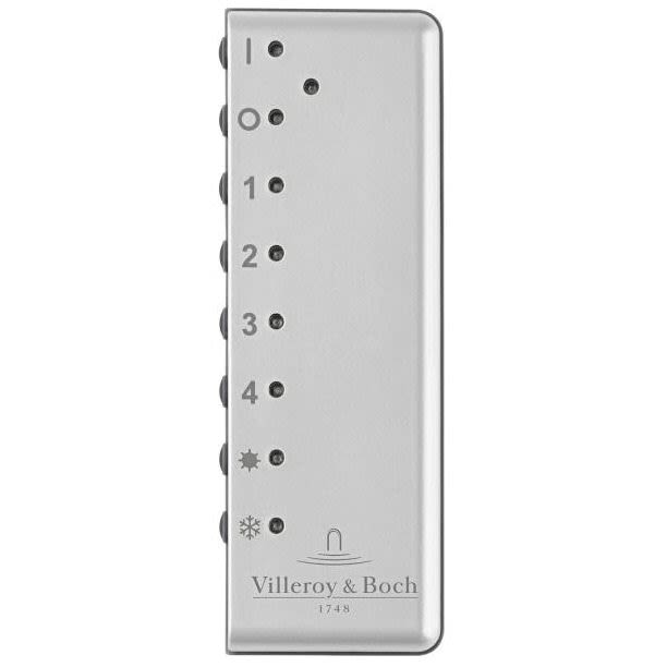 Villeroy und Boch Télécommande Villeroy et Boch Finion G9990200 avec support, 102,5 x 130 x 19 mm