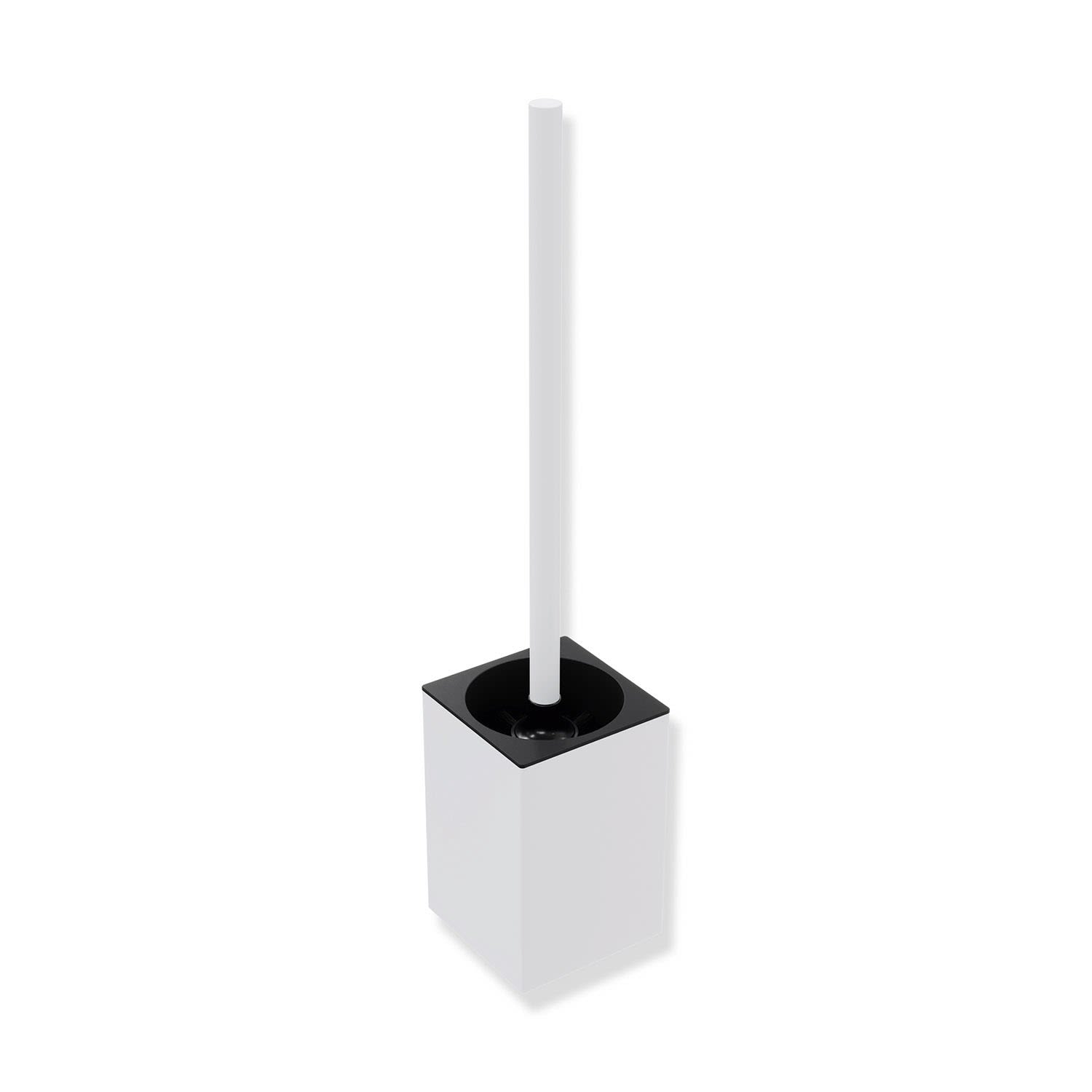 Hewi System 900 Q garniture de toilette 900Q20.00160DX revêtement par poudre blanc mat profond, en acier inoxydable, 90x440x100mm