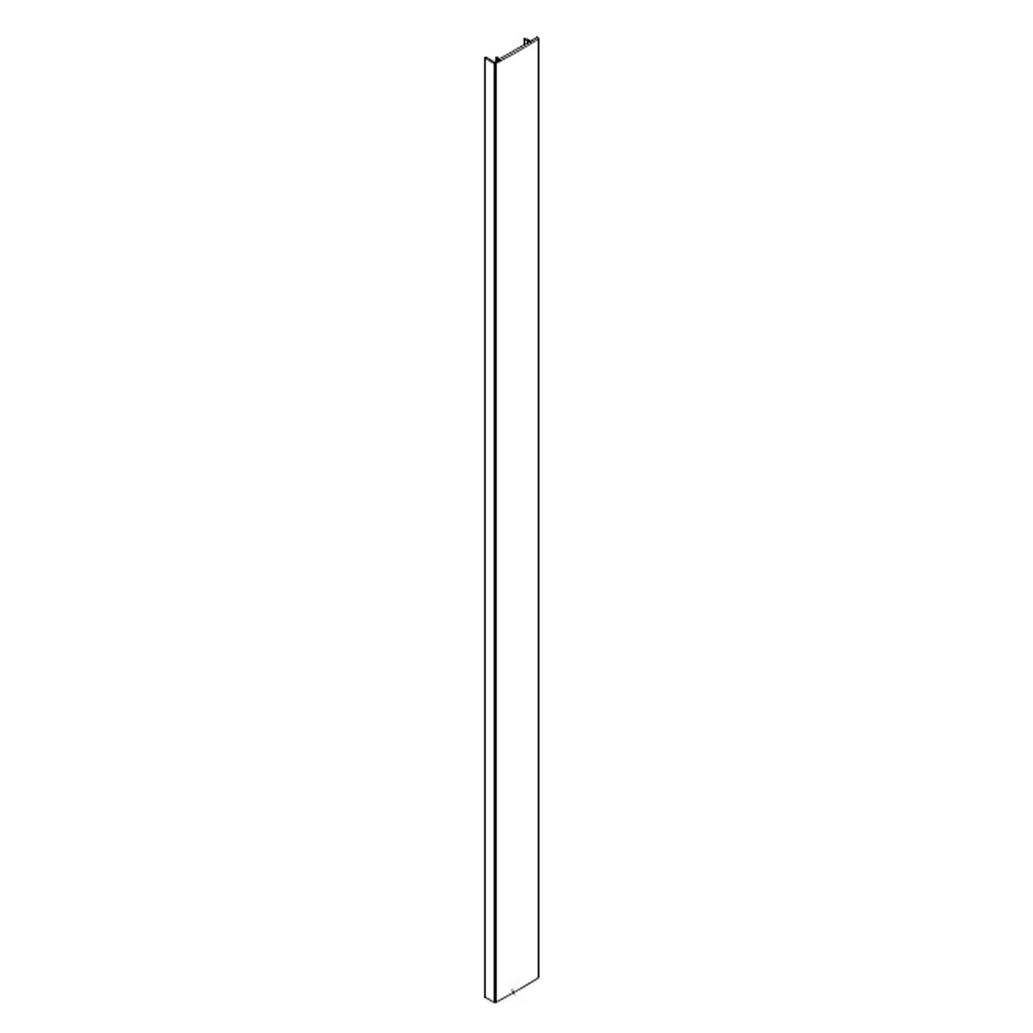 HSK Ersatz-Clipsprofil 200 cm, E100249-2, Ersatzteile, chrom