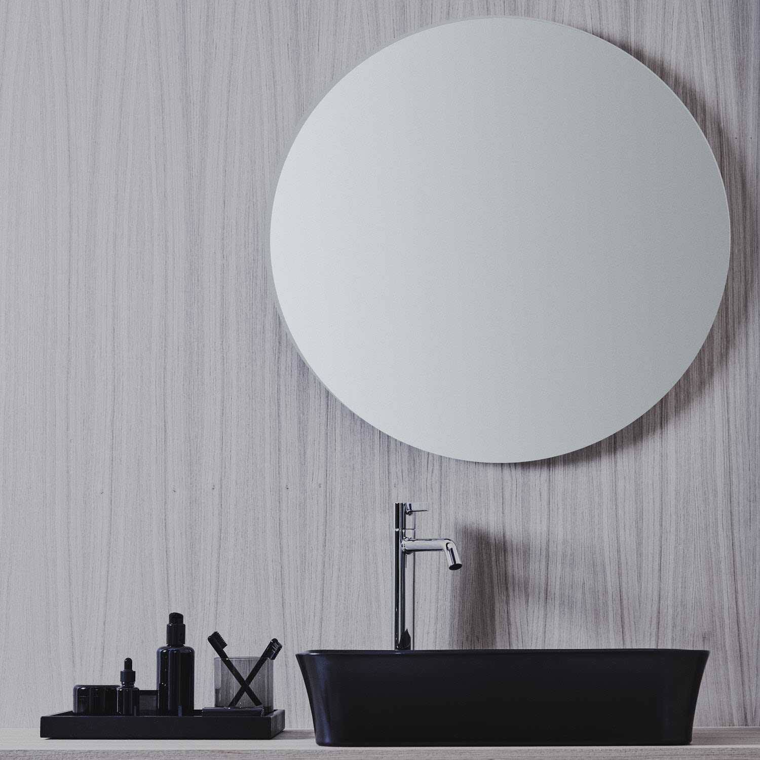 Ideal Standard Miroir T3957BH 60x2,6x60 cm, rond, avec éclairage ambiant, neutre 2