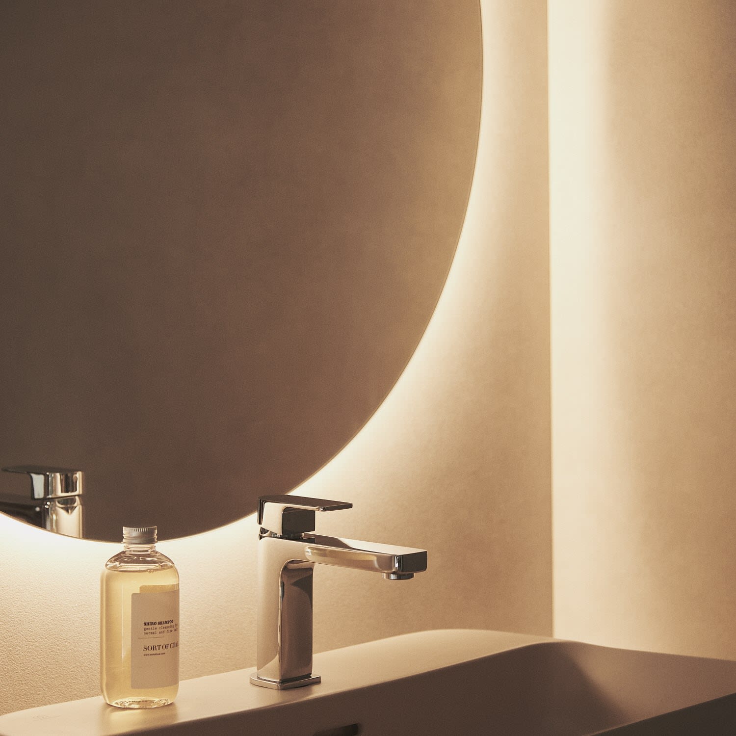 Ideal Standard Miroir T3958BH 80x2,6x80 cm, rond, avec éclairage ambiant, neutre 4