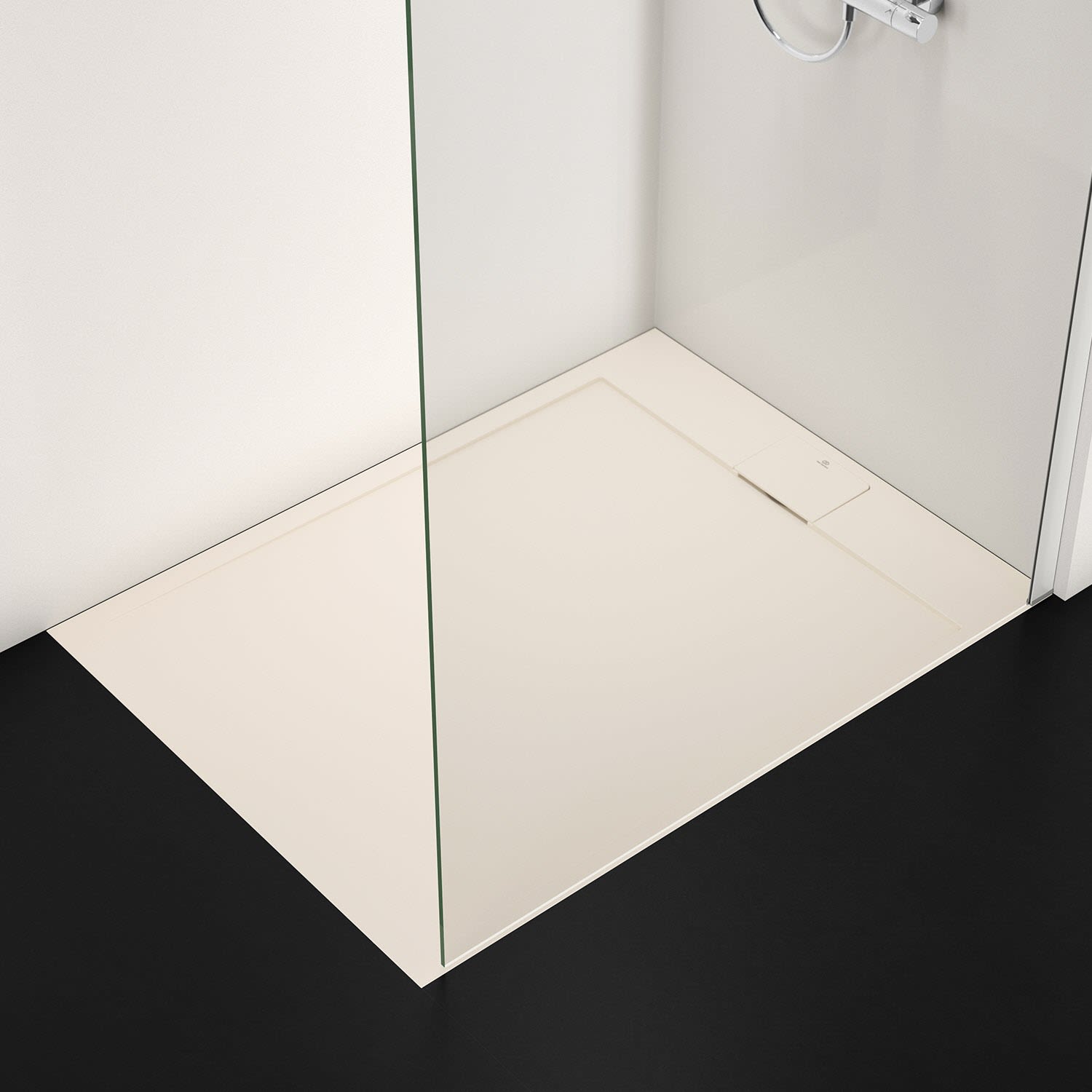 Ideal Standard Flat S i.life Rechteck-Brausewanne 100 x 70 cm, bodeneben 3