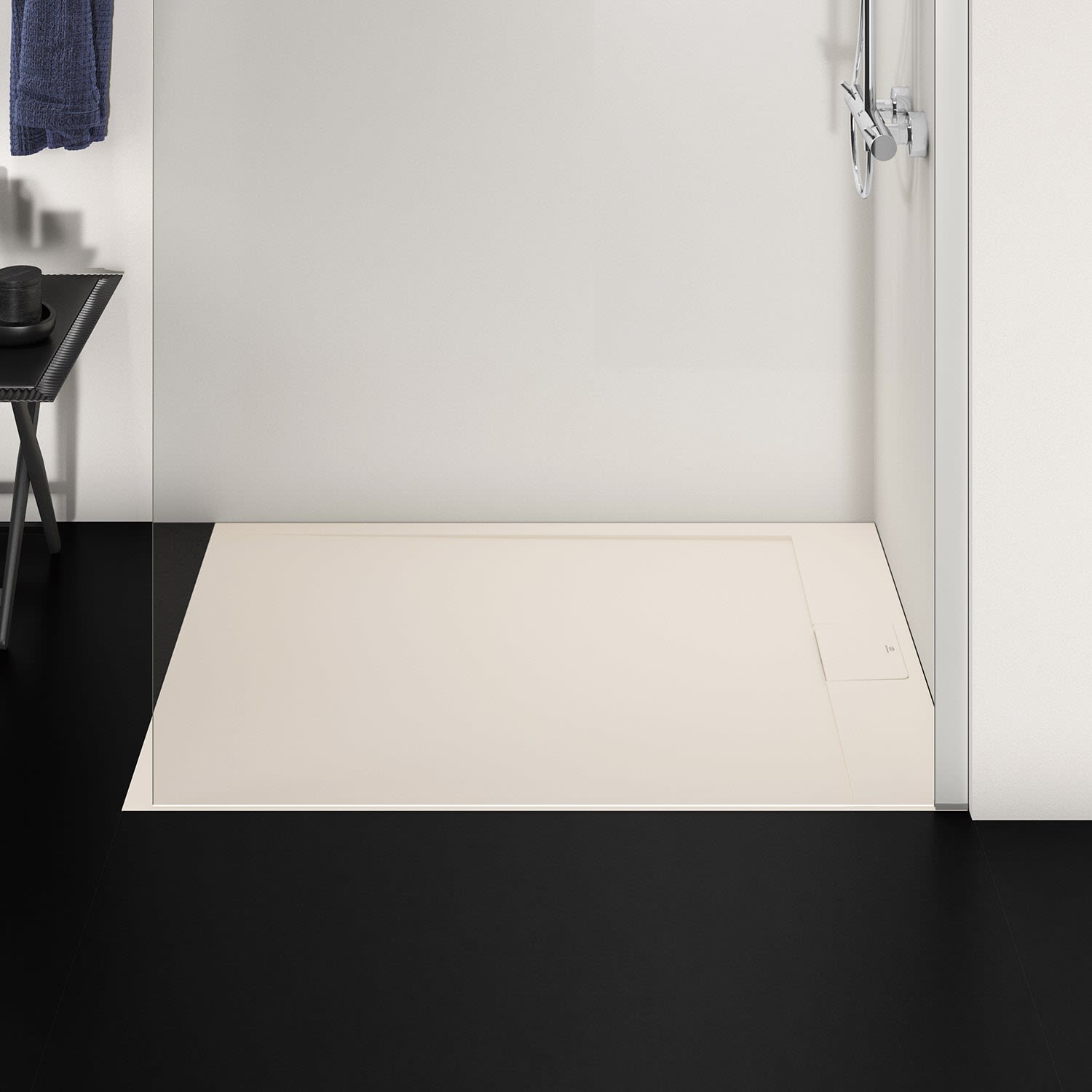 Ideal Standard Flat S i.life Rechteck-Brausewanne 100 x 70 cm, bodeneben 4
