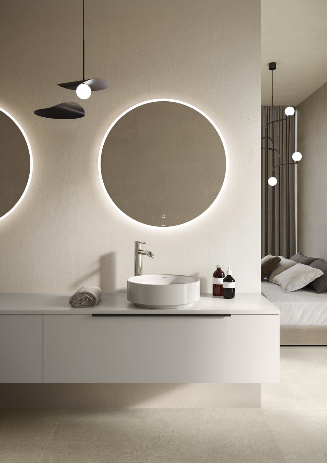Kludi LUMA LED-Lichtspiegel 80 cm 3