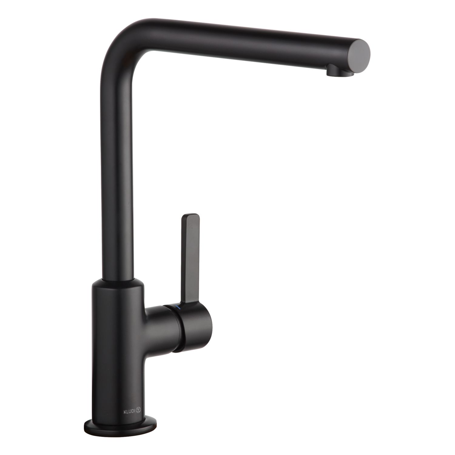 Kludi L-INE S Spültisch Einhandmischer 408033975, Küchenarmaturen, mattschwarz