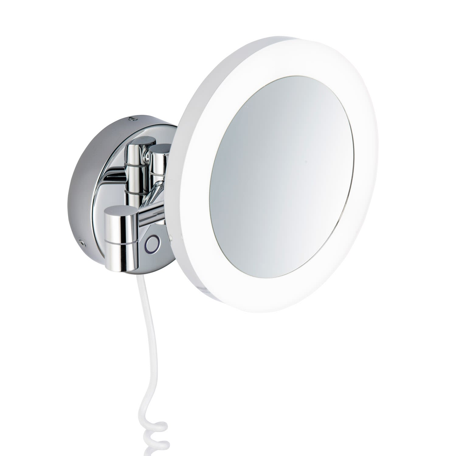 Kronenbach LED Cosmetic Mirror 2.0 Wall-Mounted Round White