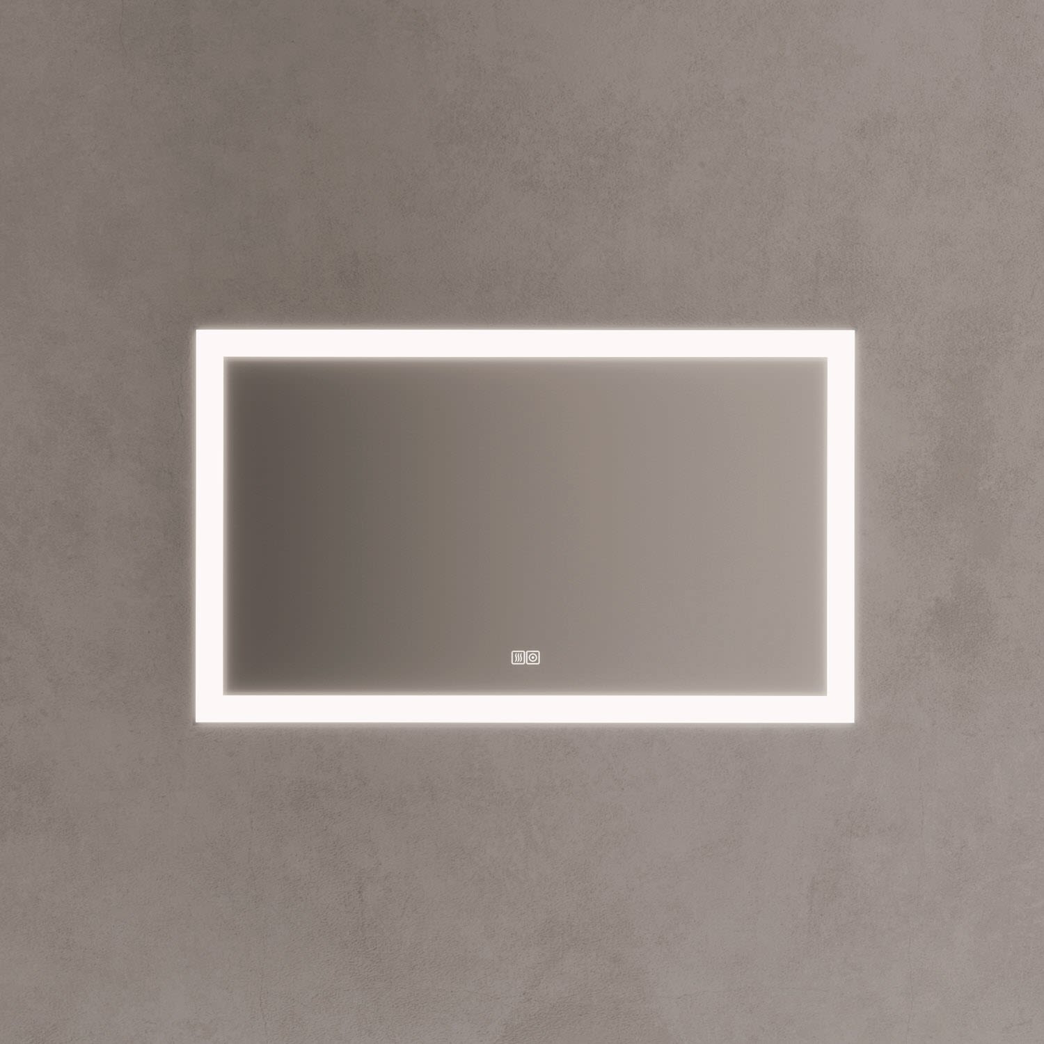 Kronenbach Day LED-Badspiegel 120x60 cm mit Antibeschlag, Spiegel, UD601279KBDNLED