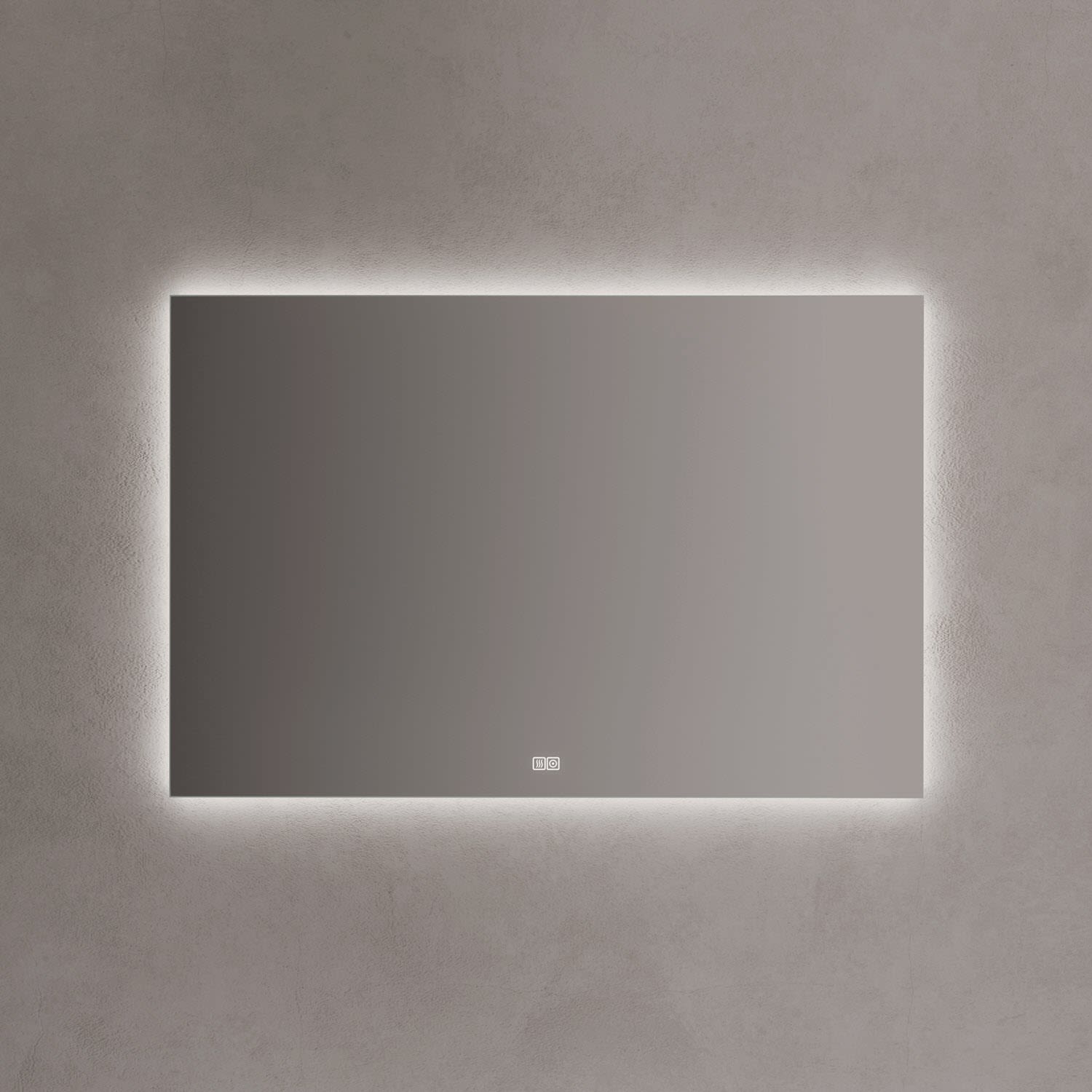 Kronenbach Night Badspiegel 120 x 80 cm mit dimmbarer LED-Beleuchtung und Backlight