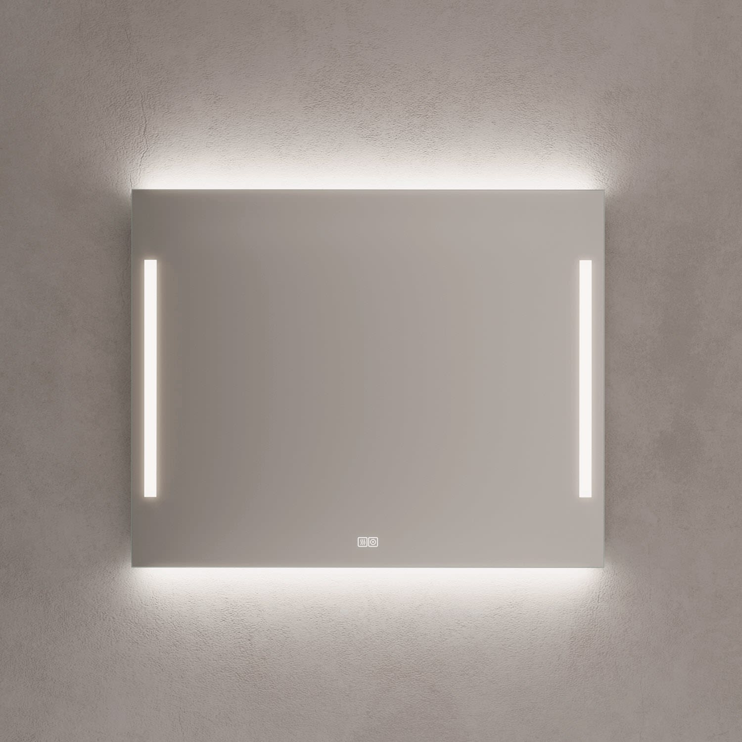 Kronenbach Sun LED Bathroom Mirror 100x80cm