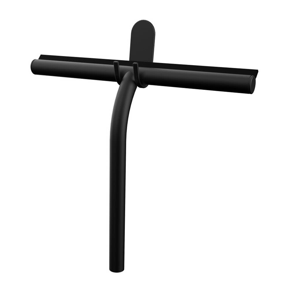 OLTENS Glomna Komfortwischer mit Halter zum Kleben, Accessoires, schwarz matt 99001300