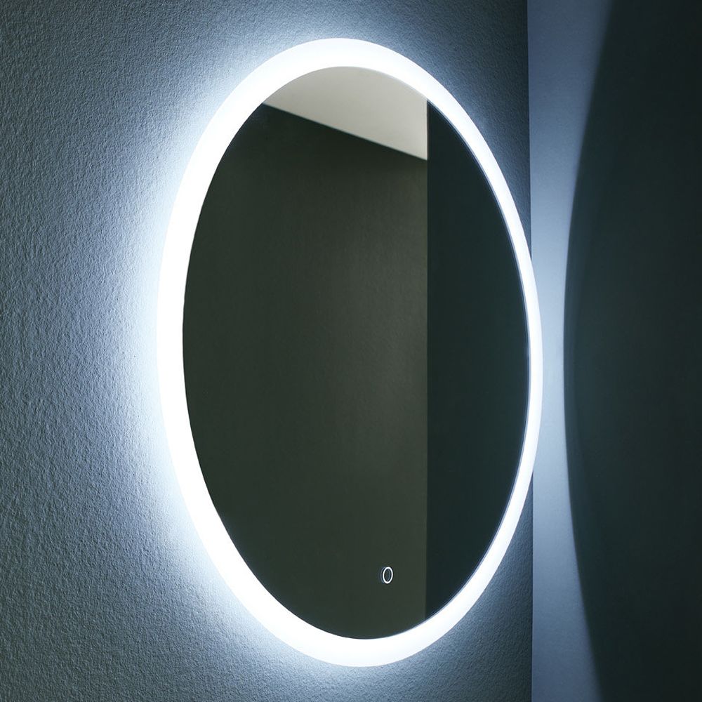 Pelipal Serie 6915 LED Functional Mirror Ø 70 cm with Touch Switch