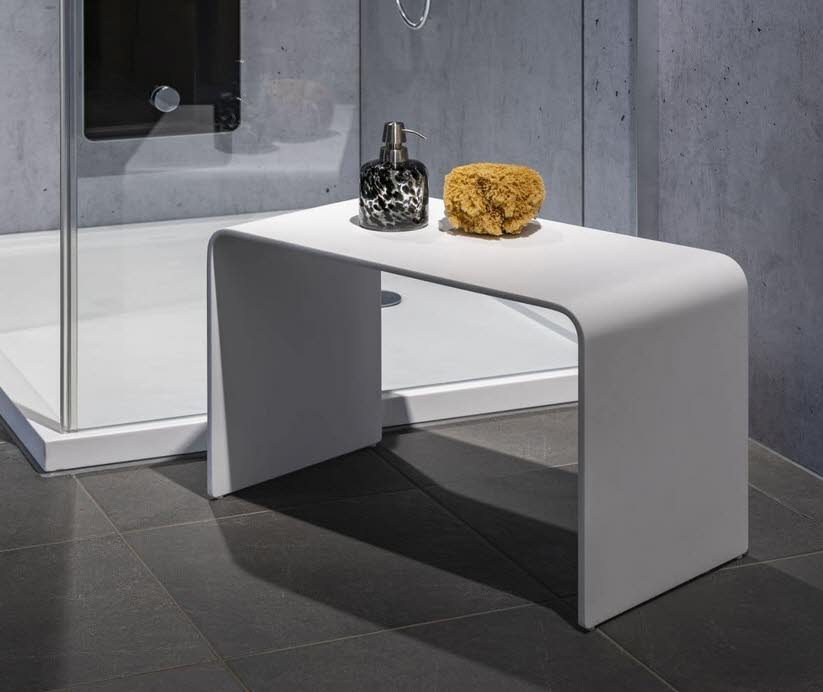 Repabad Portland Bench White 70 cm 2