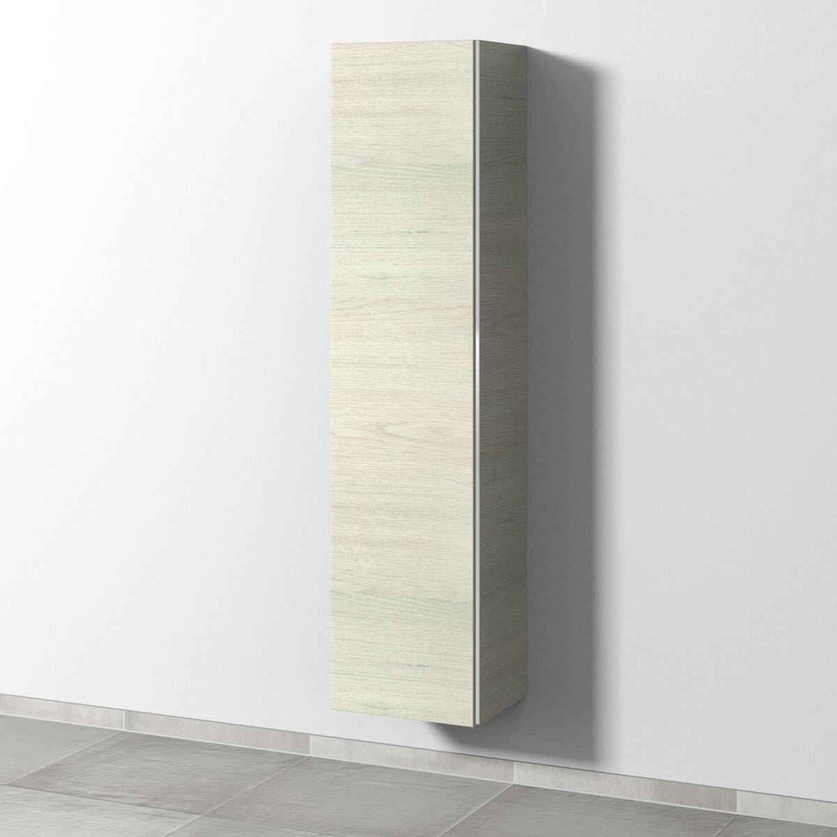 Sanipa 3way Hochschrank 30 cm, 1 Tür m. Anschlag links u. Innenspiegel BR15037, Badmöbel,