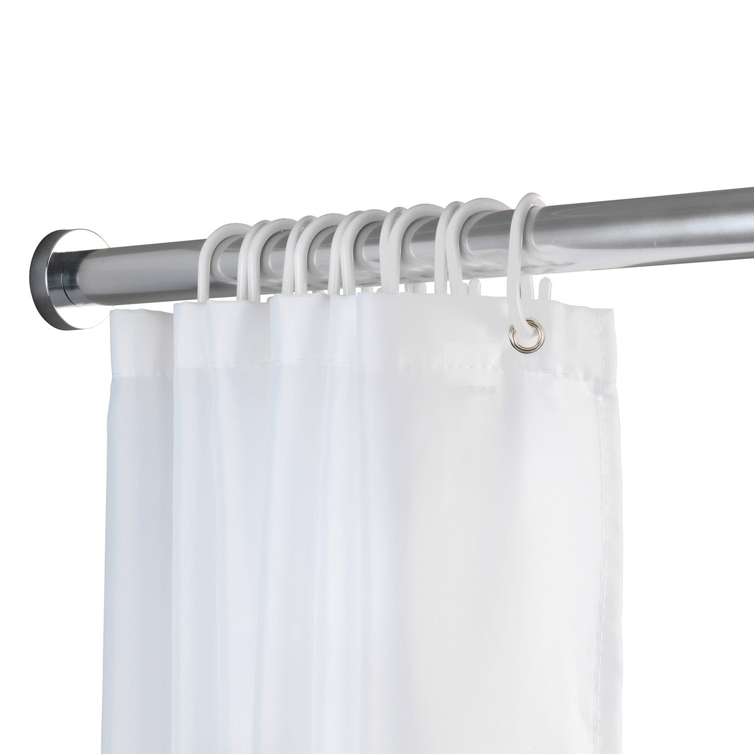 Tringle de rideau de douche télescopique Schöner Wohnen Obleon Argent 3