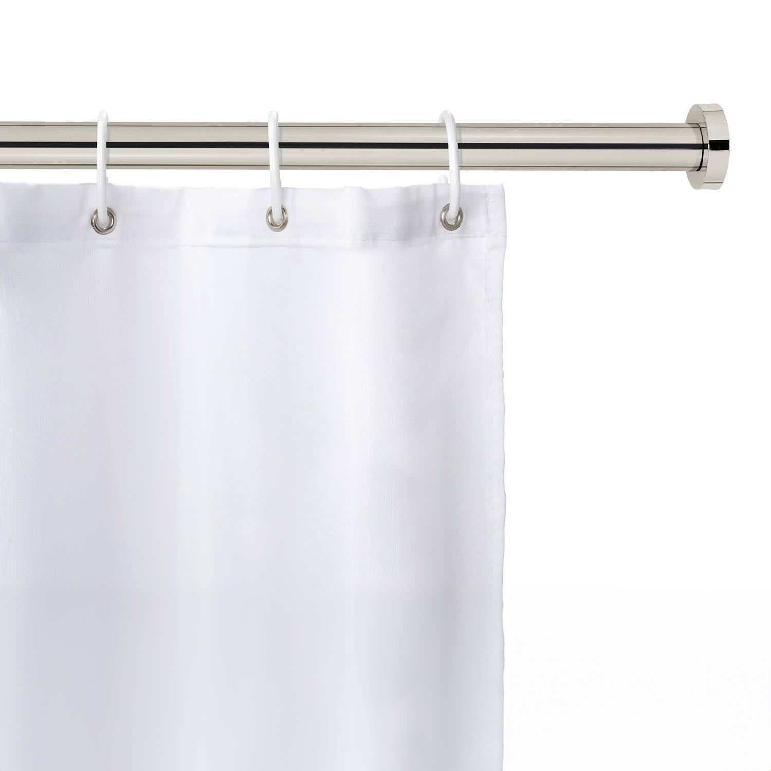 Tringle de rideau de douche télescopique Schöner Wohnen Obleon Argent 4