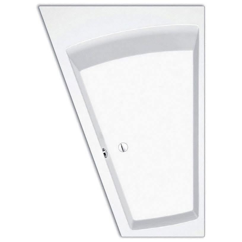 Steinkamp Life Eckbadewanne 180 x 130/65 cm Ecke links, Badewannen, weiß MB21557