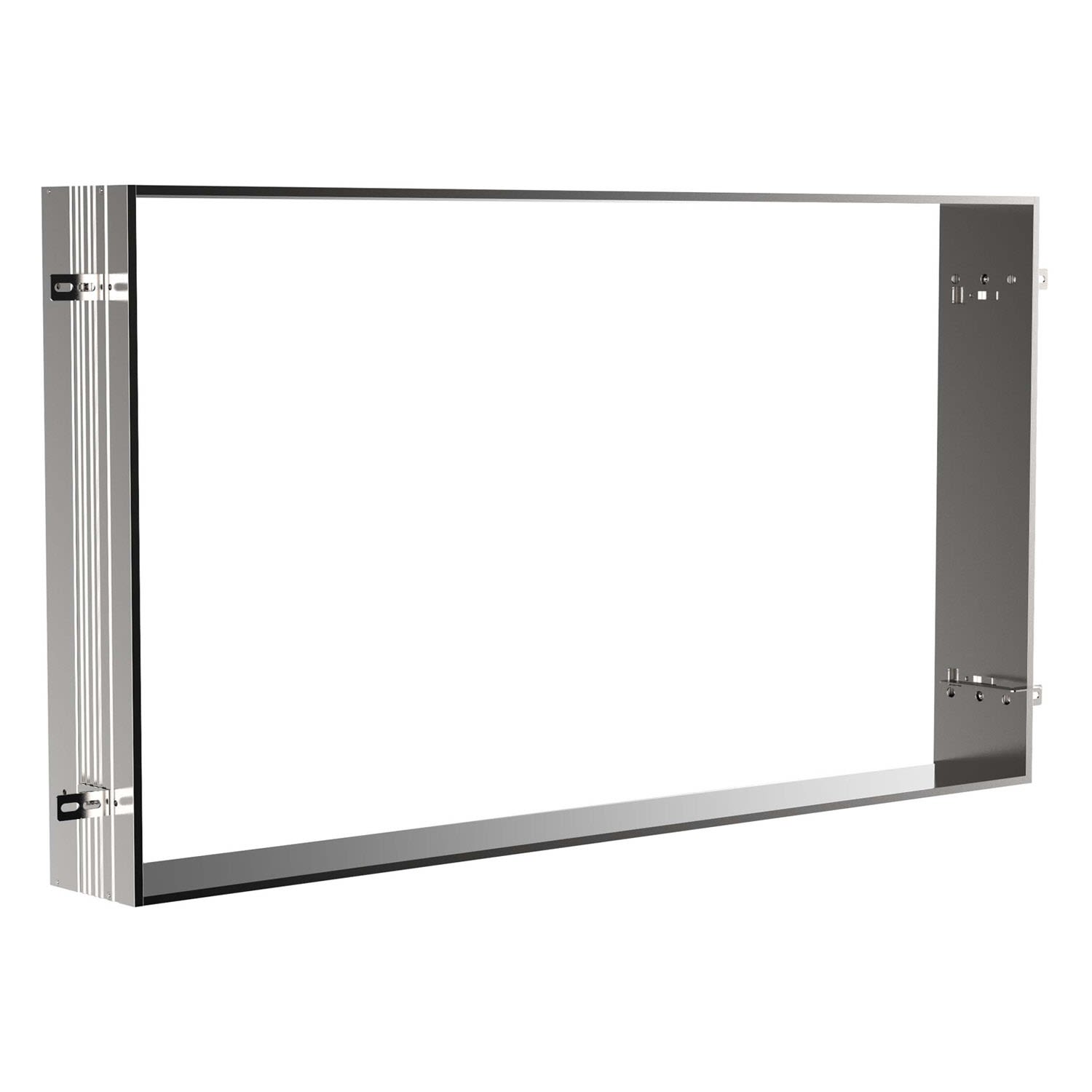 Universal Einbaurahmen für Unterputz-Lichtspiegelschrank Kronenbach / Alluvion, 140 cm