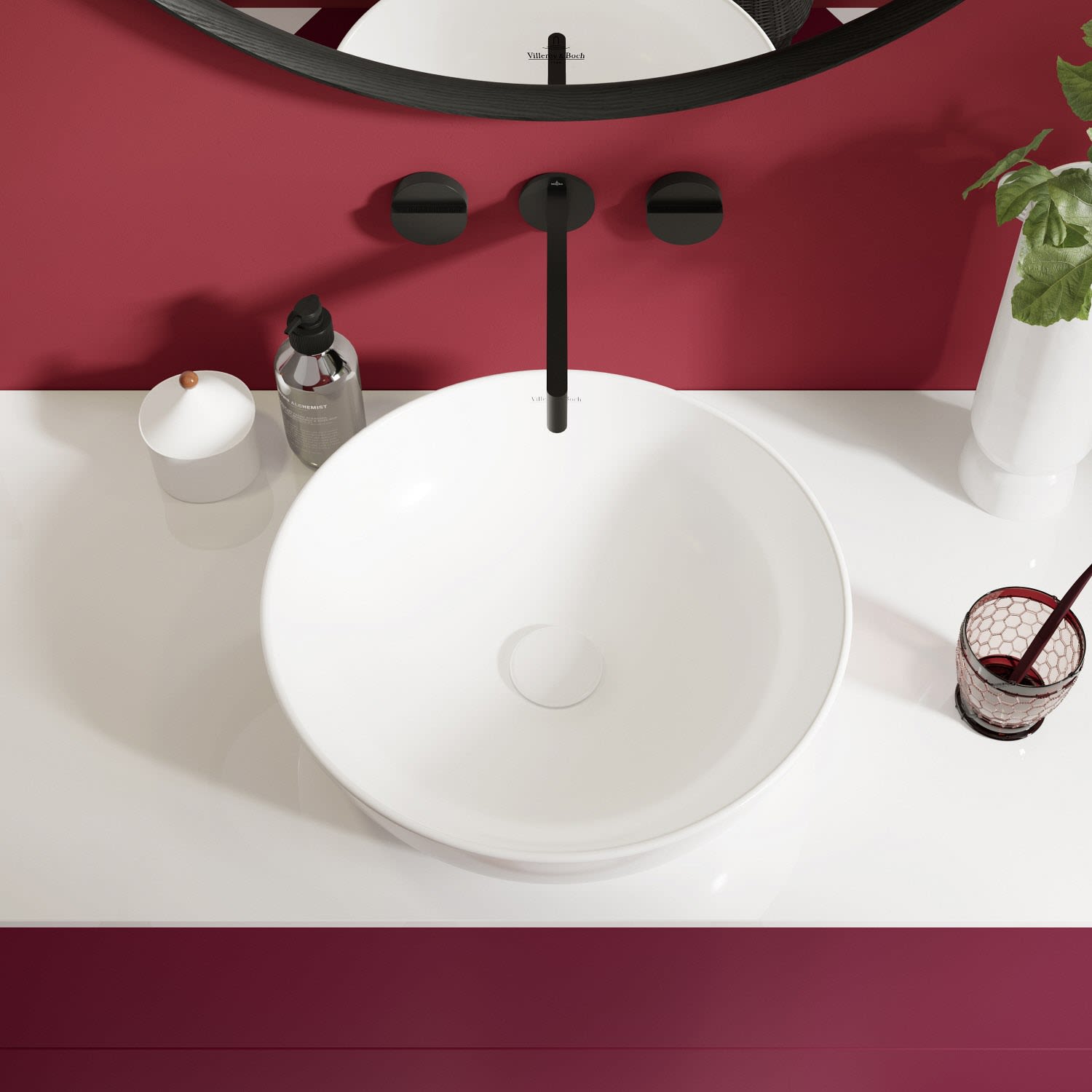 Villeroy & Boch Artis Countertop Basin 41794301 White 43cm 2