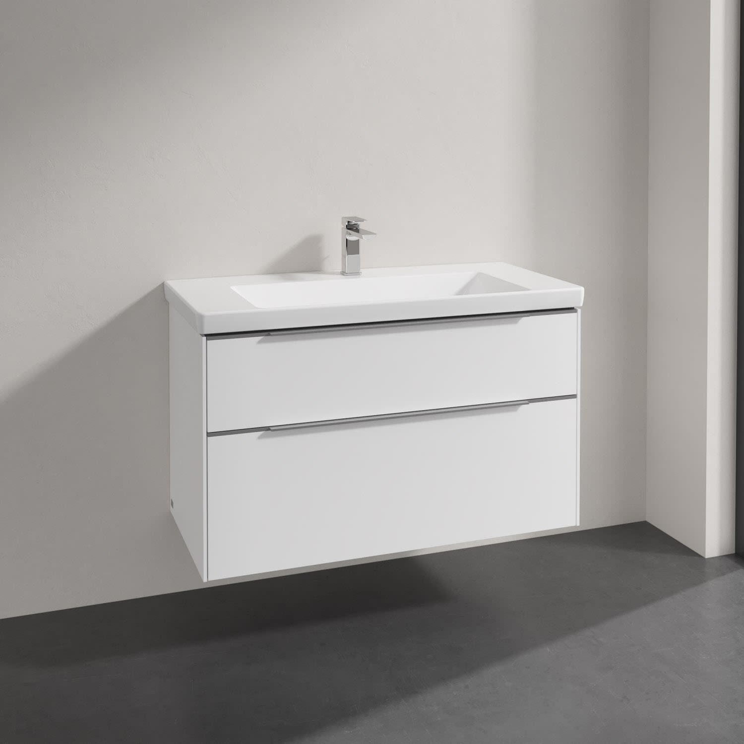Villeroy & Boch Subway 3.0 Badmöbel-Set 100 cm, 2 Auszüge 4