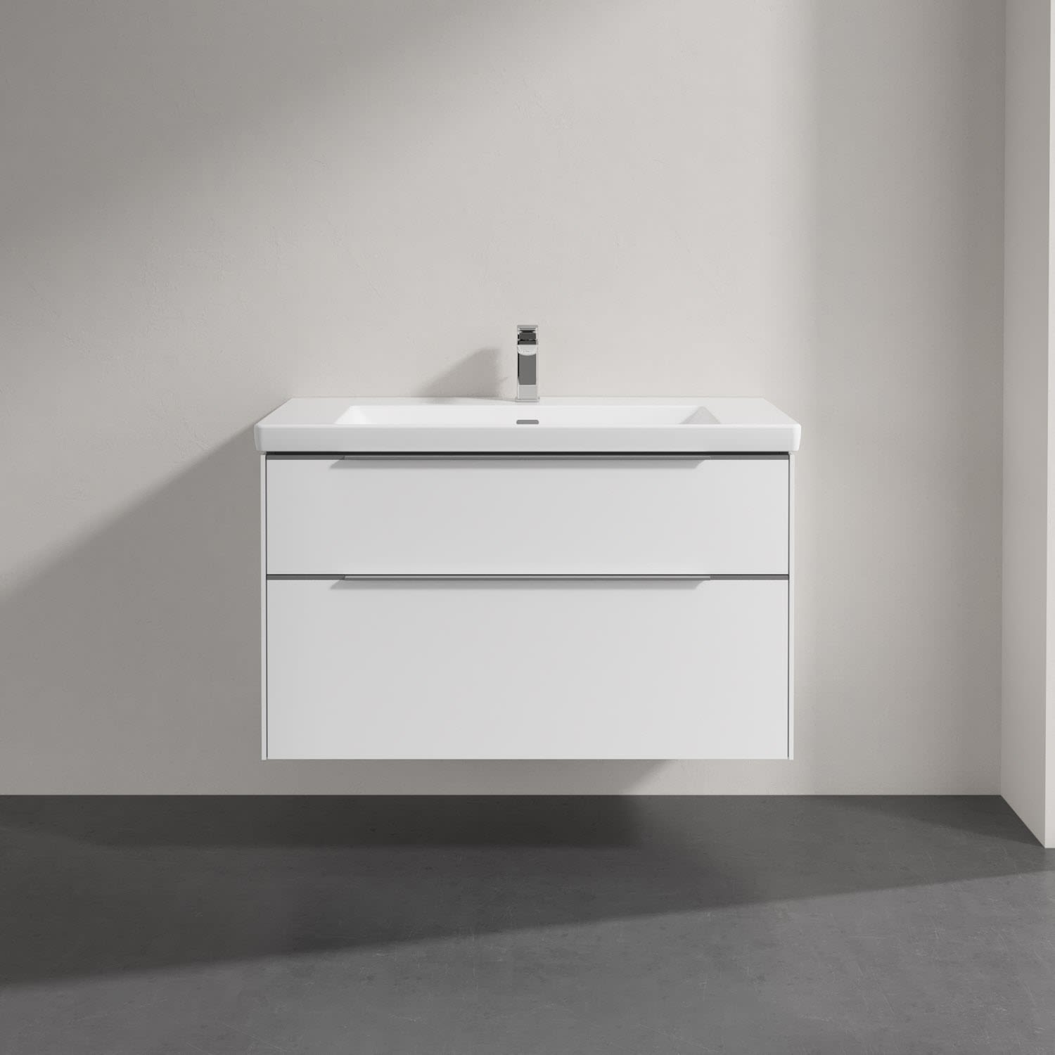 Villeroy & Boch Subway 3.0 Badmöbel-Set 100 cm, 2 Auszüge 8