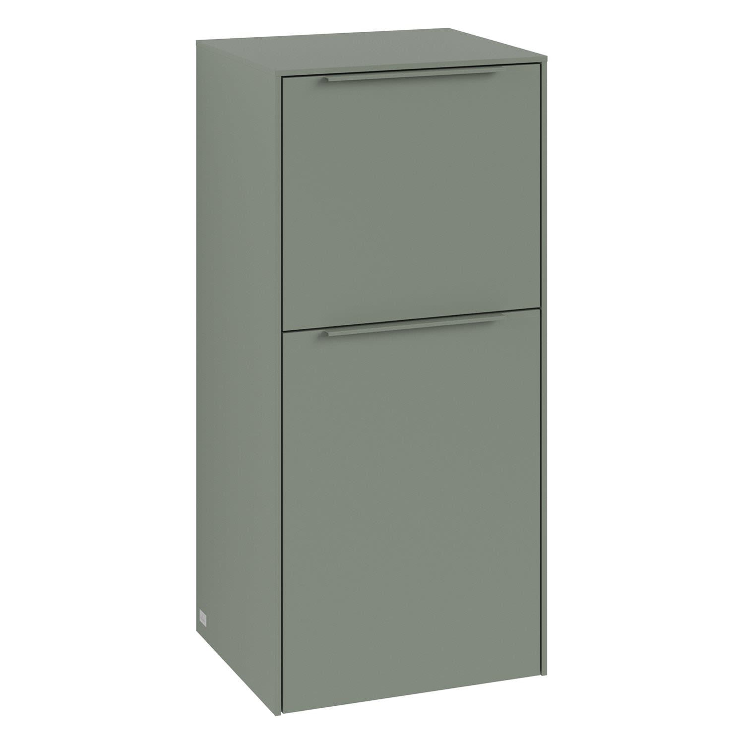 Villeroy und Boch Villeroy et Boch Subway 3.0 armoire latérale C59500VN 40x86x36,2cm, charnière à droite / poignée aluminium brillant, gris cachemire