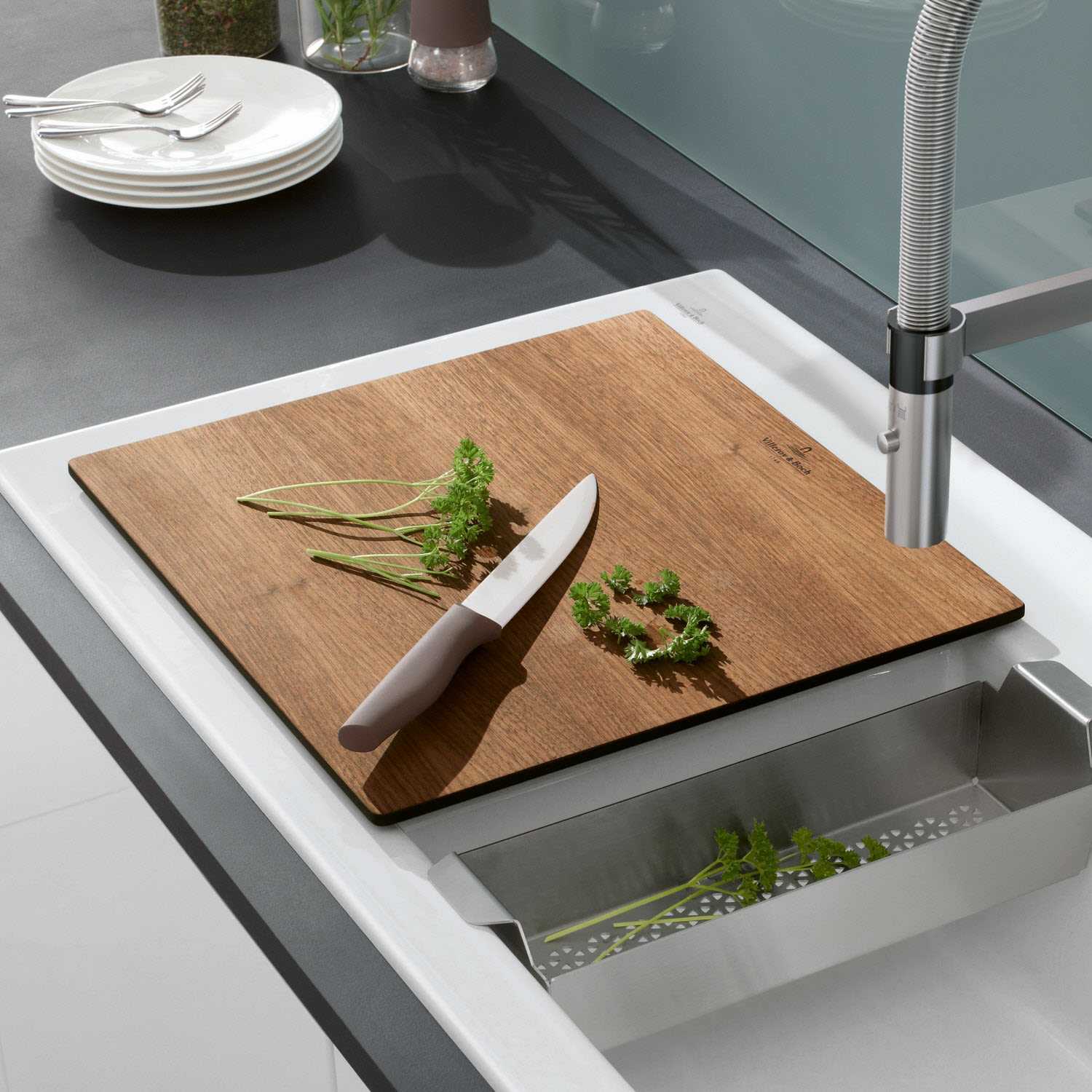 Villeroy & Boch 8K331000 Cutting Board American Walnut